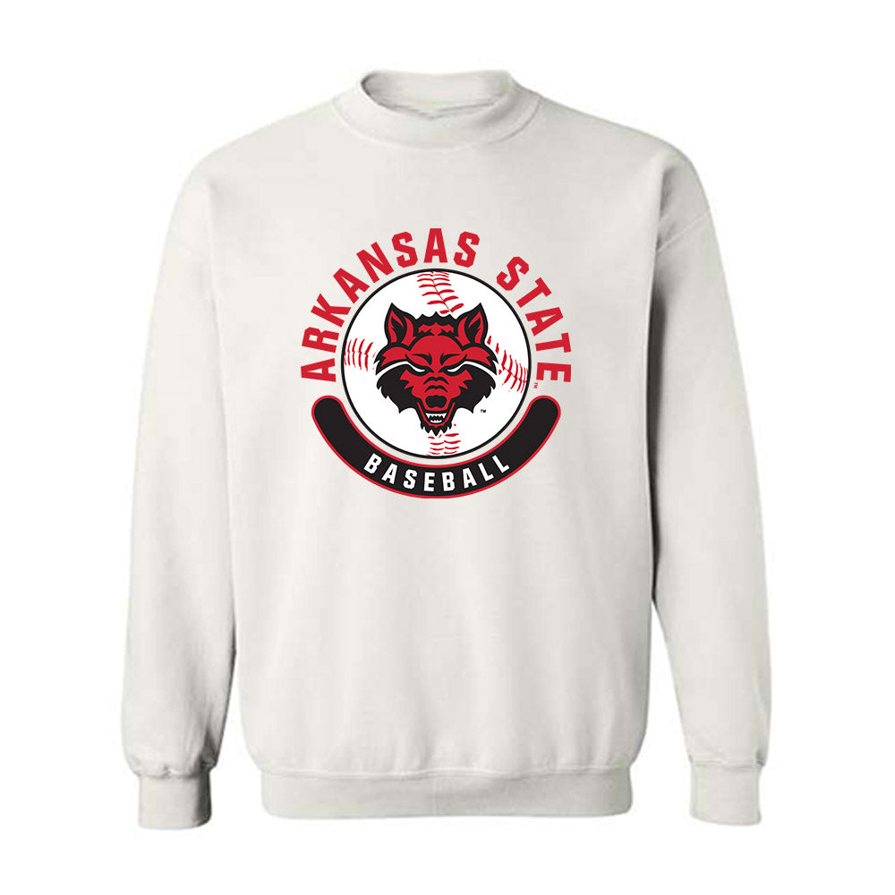 Arkansas State - NCAA Baseball : Tyler Herb - Sports Shersey Crewneck Sweatshirt-0