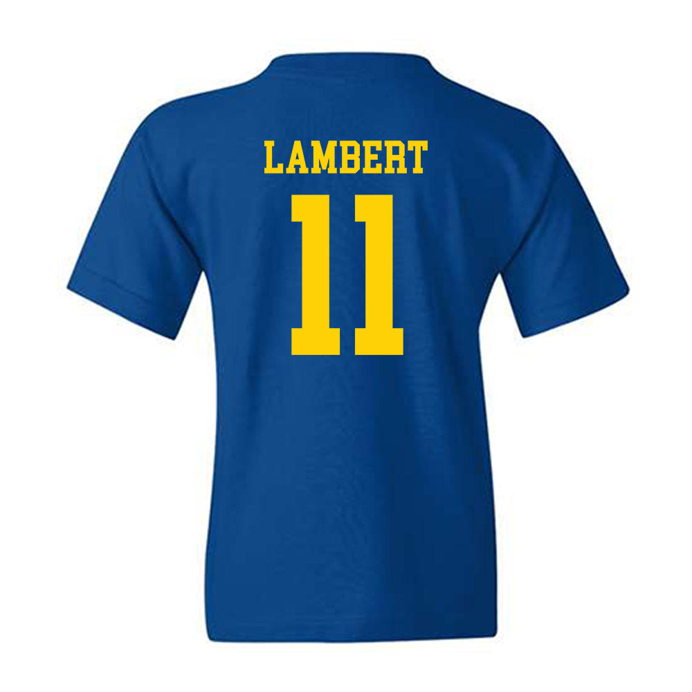 Delaware - NCAA Baseball : Luke Lambert - Fashion Shersey Youth T-Shirt-1