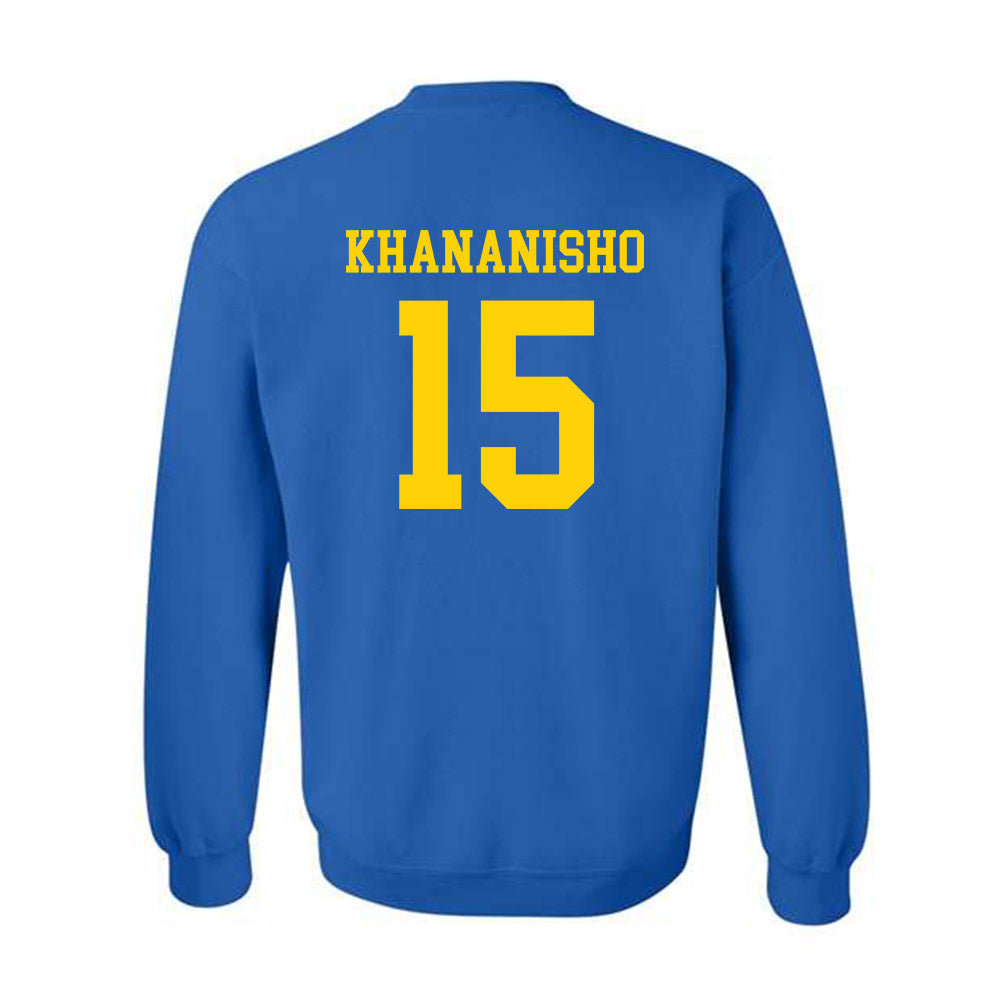 Delaware - NCAA Women's Soccer : Rianna Khananisho - Fashion Shersey Crewneck Sweatshirt-2