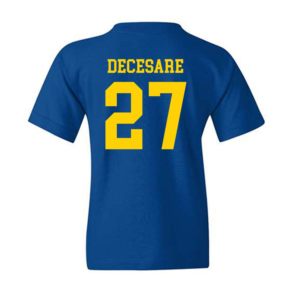Delaware - NCAA Baseball : Anthony DeCesare - Fashion Shersey Youth T-Shirt-1