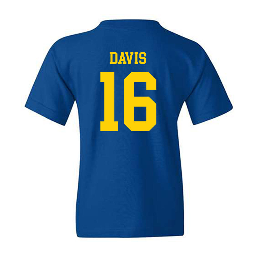 Delaware - NCAA Baseball : Vincent Davis - Fashion Shersey Youth T-Shirt-1