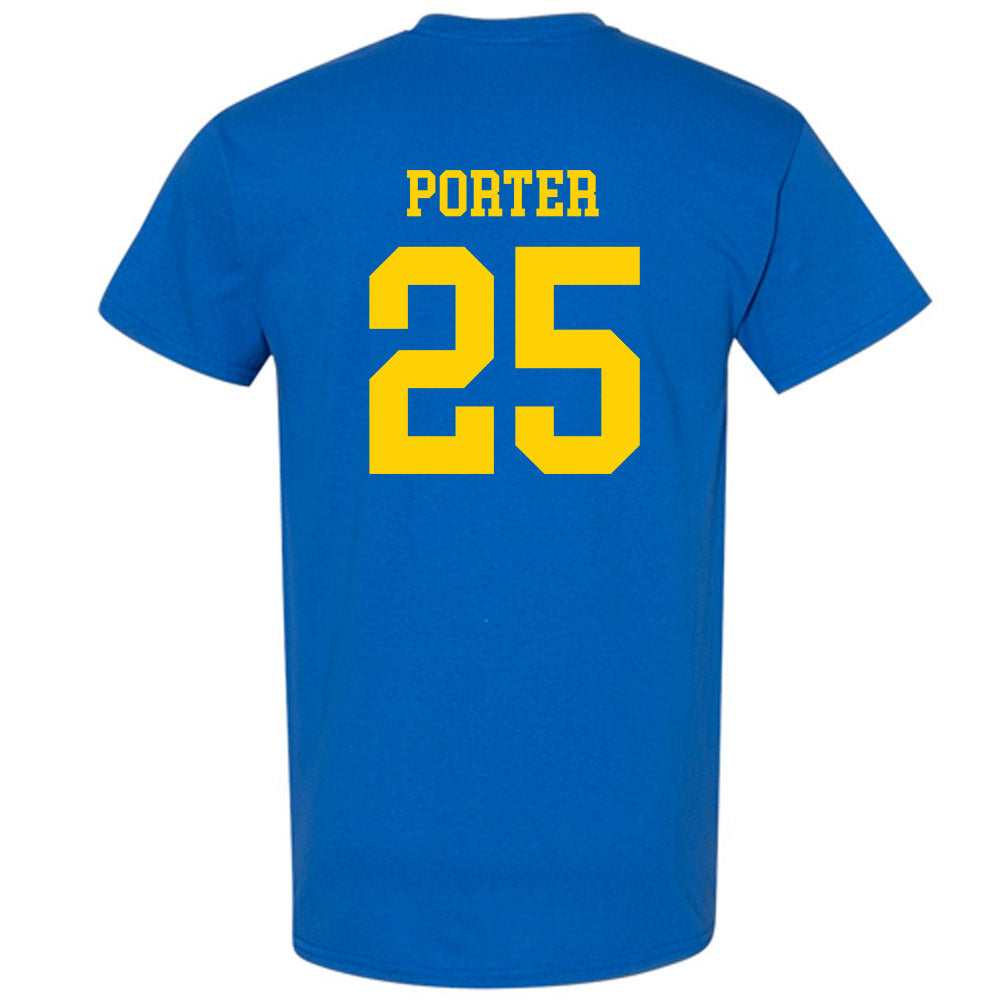 Delaware - NCAA Football : Jared Porter - Fashion Shersey T-Shirt-1