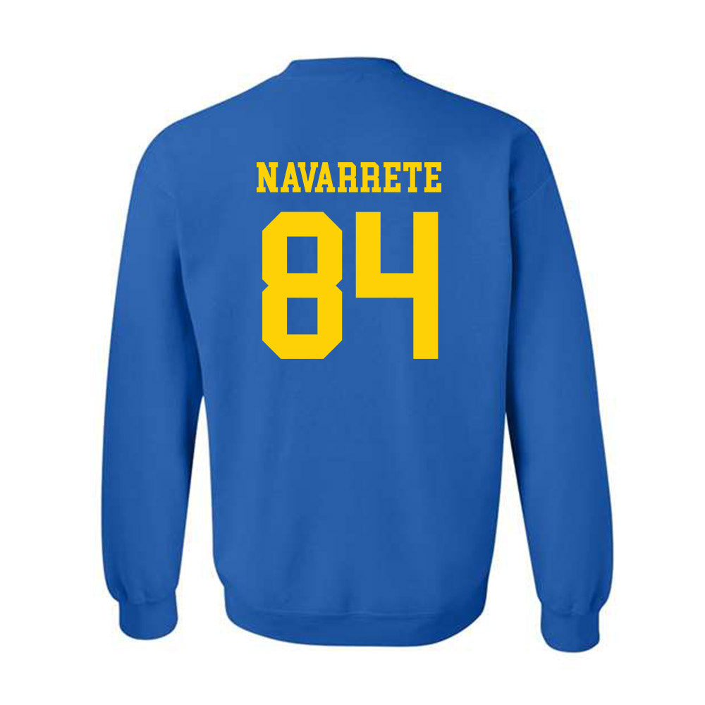 Delaware - NCAA Football : Ashton Navarrete - Fashion Shersey Crewneck Sweatshirt-1