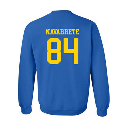Delaware - NCAA Football : Ashton Navarrete - Fashion Shersey Crewneck Sweatshirt-1