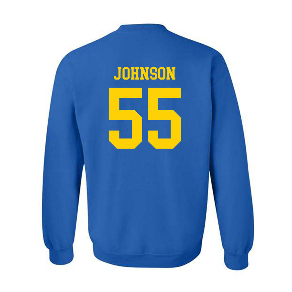 Delaware - NCAA Women's Basketball : Gianna Johnson - Fashion Shersey Crewneck Sweatshirt