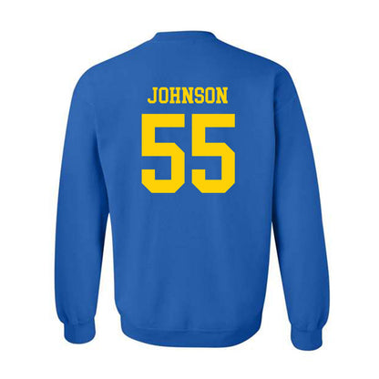 Delaware - NCAA Women's Basketball : Gianna Johnson - Fashion Shersey Crewneck Sweatshirt
