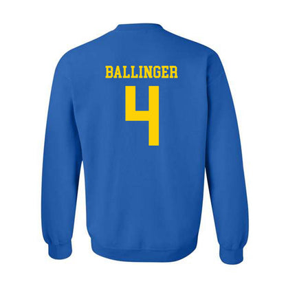 Delaware - NCAA Women's Soccer : Claire Ballinger - Fashion Shersey Crewneck Sweatshirt-2