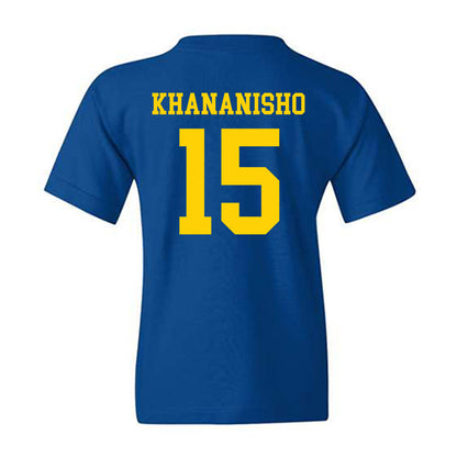 Delaware - NCAA Women's Soccer : Rianna Khananisho - Fashion Shersey Youth T-Shirt-3