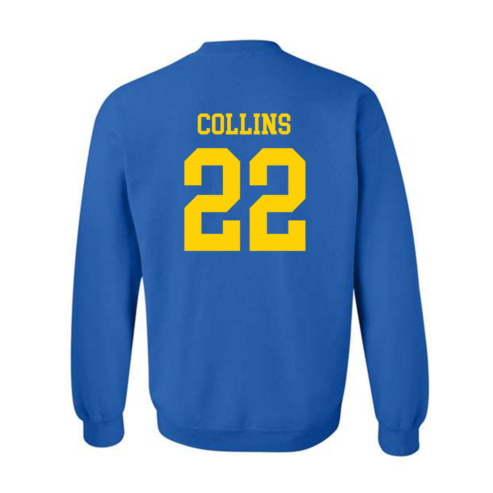 Delaware - NCAA Women's Soccer : Cali Collins - Fashion Shersey Crewneck Sweatshirt-3