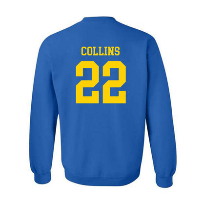 Delaware - NCAA Women's Soccer : Cali Collins - Fashion Shersey Crewneck Sweatshirt-3