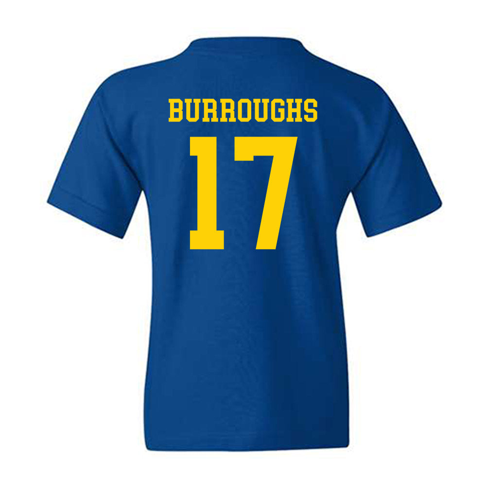 Delaware - NCAA Baseball : Noah Burroughs - Fashion Shersey Youth T-Shirt-1