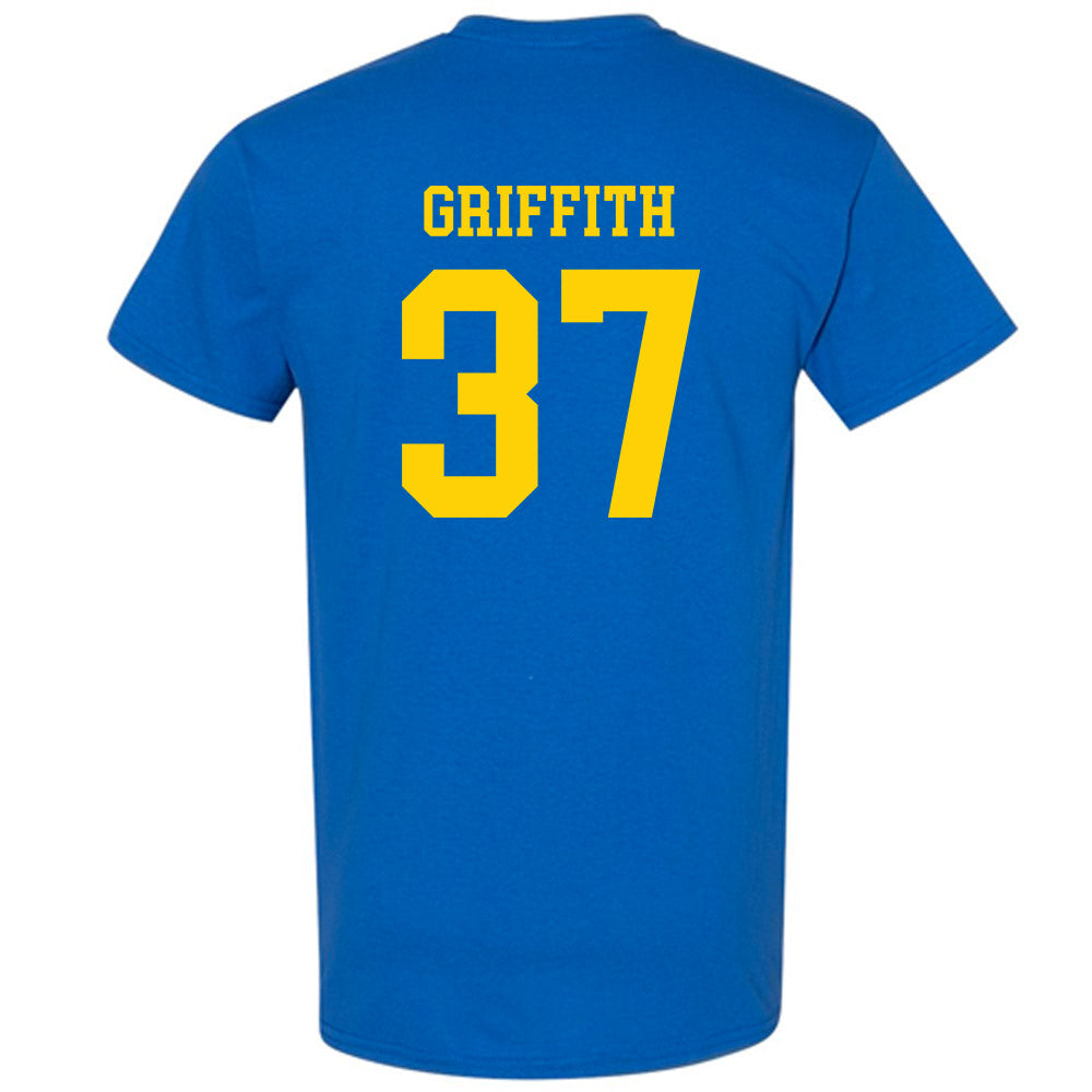 Delaware - NCAA Football : Dillon Griffith - Fashion Shersey T-Shirt-1