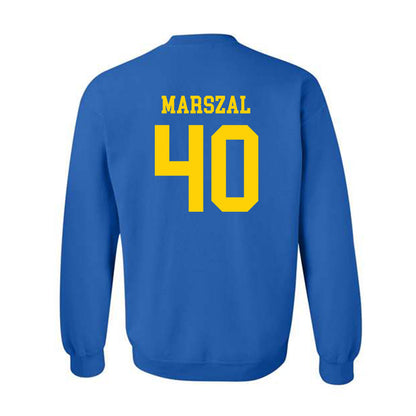 Delaware - NCAA Women's Lacrosse : Steph Marszal - Fashion Shersey Crewneck Sweatshirt-1