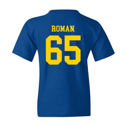 Delaware - NCAA Football : Wahkeem Roman - Fashion Shersey Youth T-Shirt