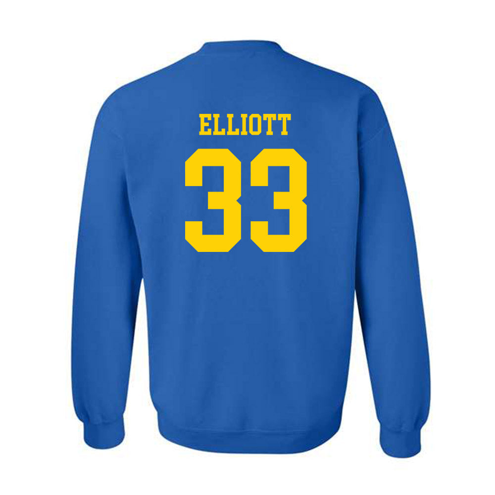 Delaware - NCAA Men's Soccer : JoJo Elliott - Fashion Shersey Crewneck Sweatshirt-1