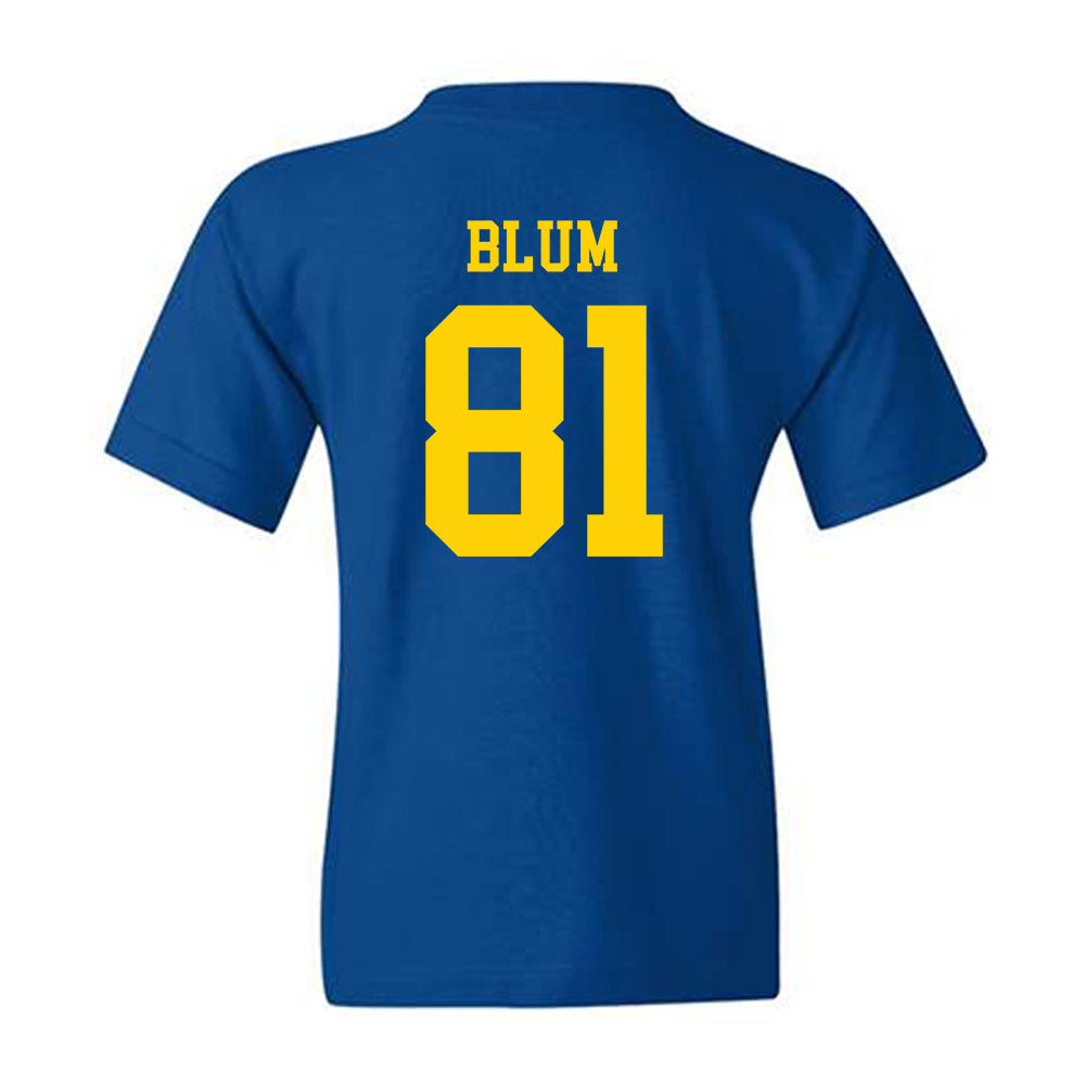 Delaware - NCAA Football : Jake Blum - Fashion Shersey Youth T-Shirt-1