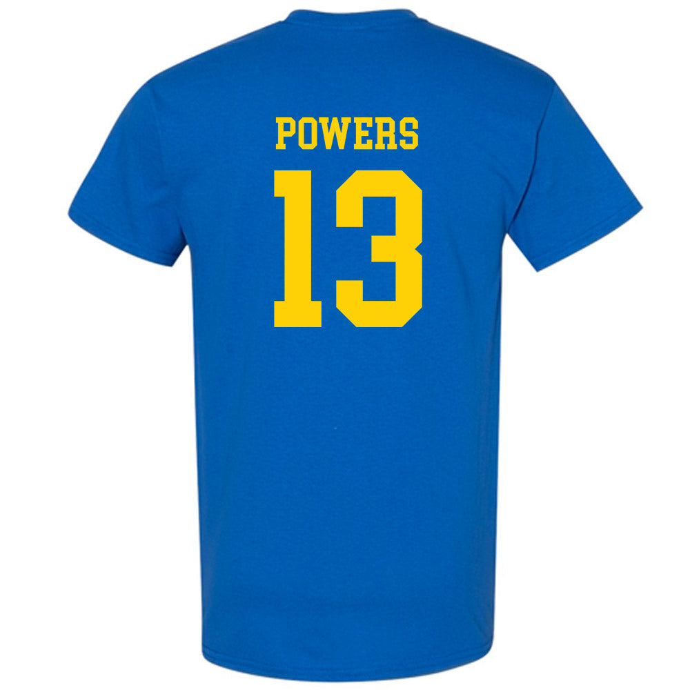 Delaware - NCAA Men's Lacrosse : Brendan Powers - Fashion Shersey T-Shirt-1
