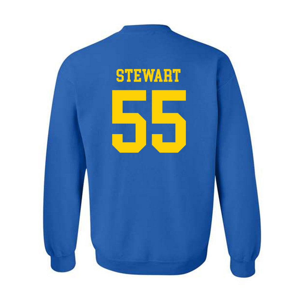 Delaware - NCAA Football : Dylan Stewart - Fashion Shersey Crewneck Sweatshirt-1