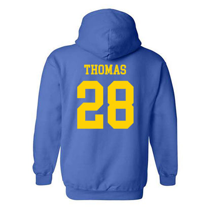 Delaware - NCAA Softball : Ryleigh Thomas - Fashion Shersey Hooded Sweatshirt