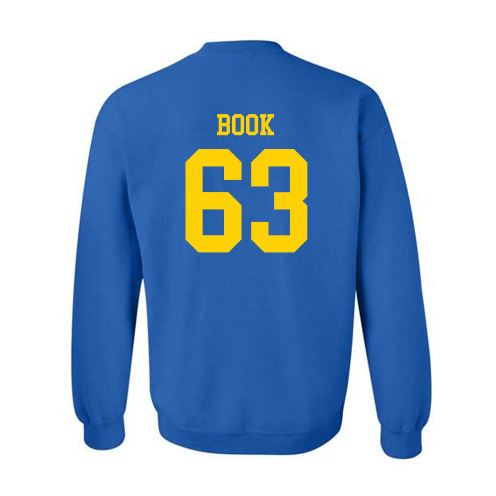 Delaware - NCAA Football : Collier Book - Fashion Shersey Crewneck Sweatshirt-1