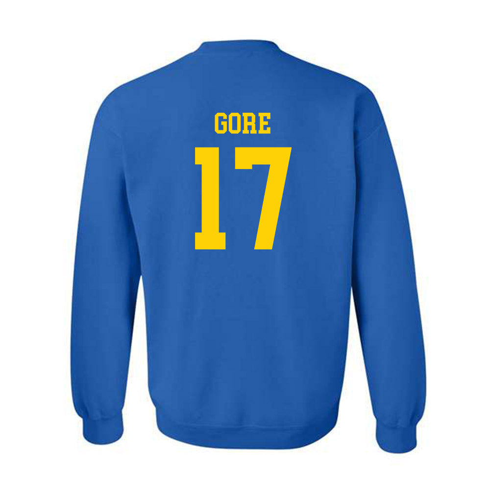 Delaware - NCAA Women's Lacrosse : Morgan Gore - Fashion Shersey Crewneck Sweatshirt-1