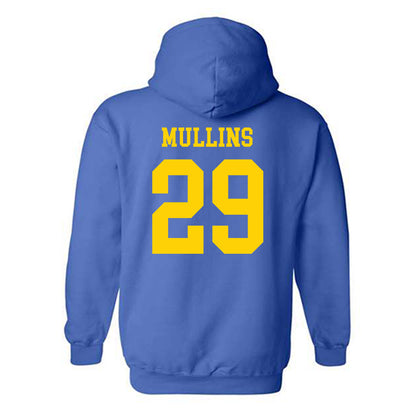 Delaware - NCAA Football : George Mullins - Fashion Shersey Hooded Sweatshirt-1
