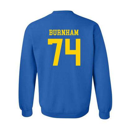 Delaware - NCAA Football : Tyler Burnham - Fashion Shersey Crewneck Sweatshirt