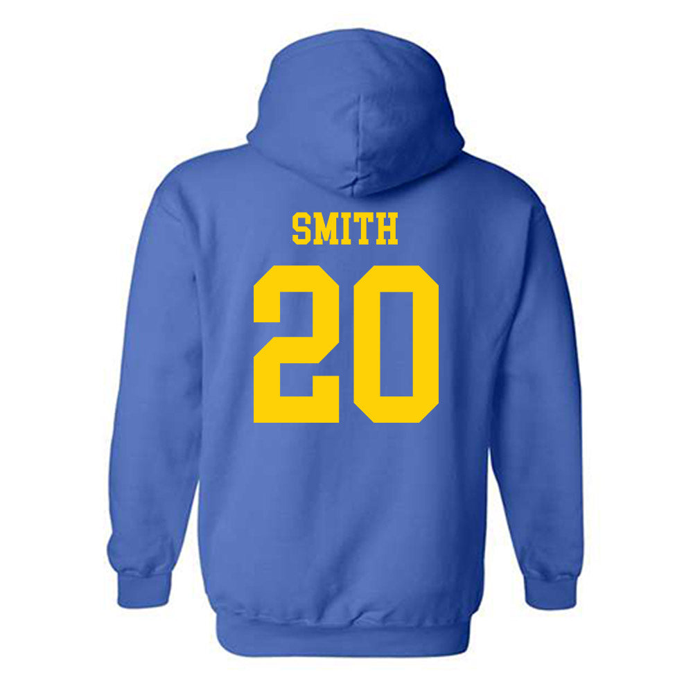 Delaware - NCAA Ice Hockey : Meera Smith - Fashion Shersey Hooded Sweatshirt-1