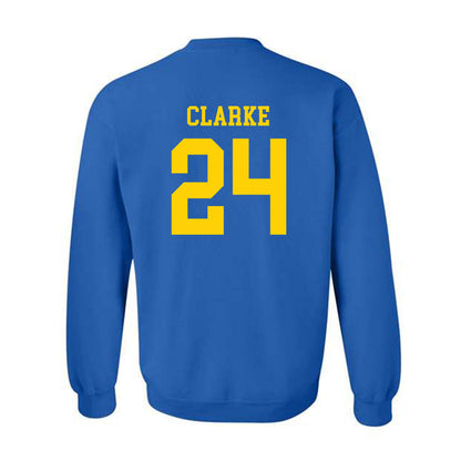 Delaware - NCAA Women's Field Hockey : Katie Clarke - Fashion Shersey Crewneck Sweatshirt-1