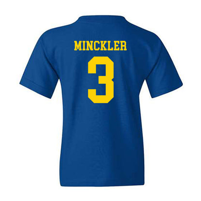 Delaware - NCAA Baseball : Matthew Minckler - Fashion Shersey Youth T-Shirt-1