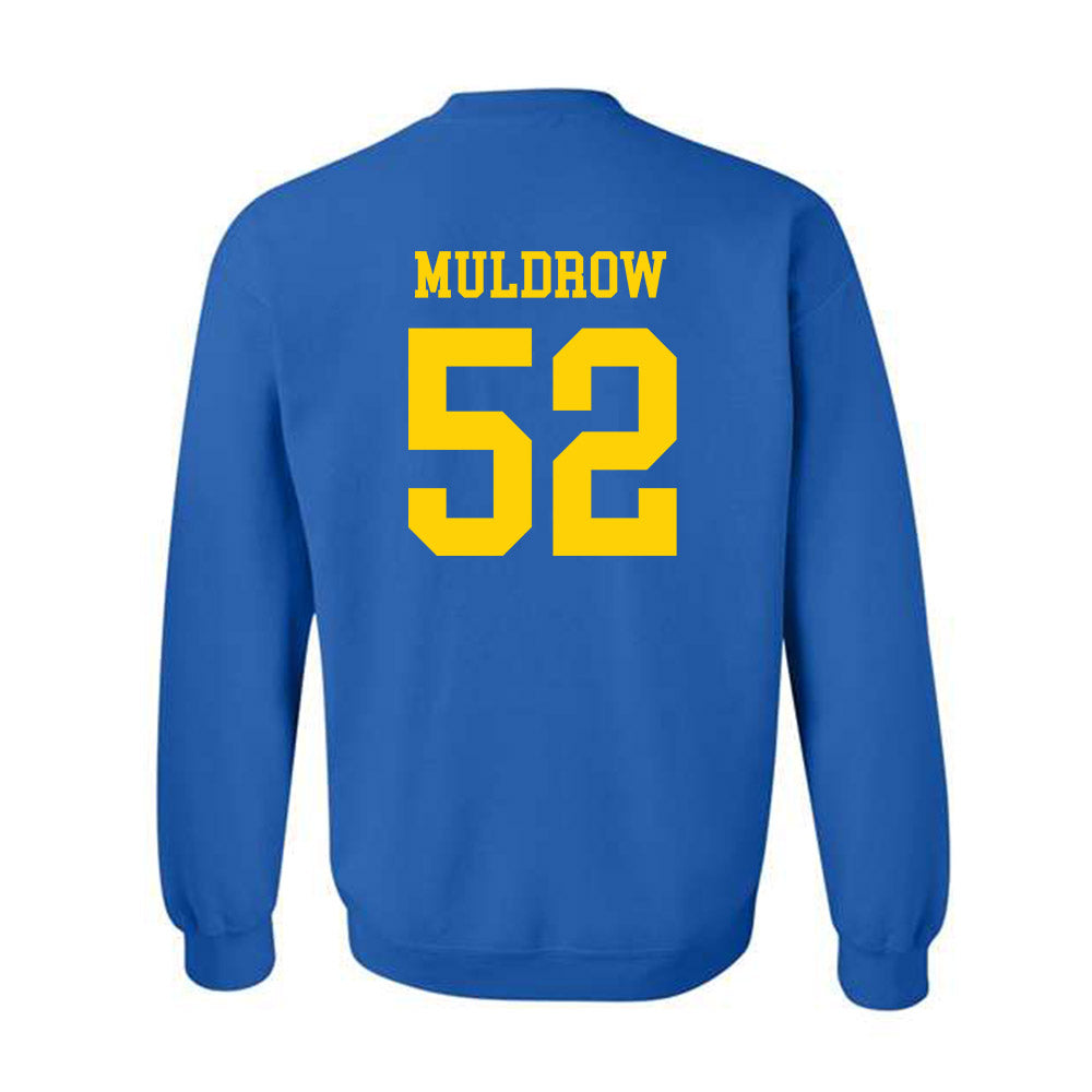 Delaware - NCAA Football : Miles Muldrow - Fashion Shersey Crewneck Sweatshirt-1