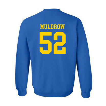 Delaware - NCAA Football : Miles Muldrow - Fashion Shersey Crewneck Sweatshirt-1