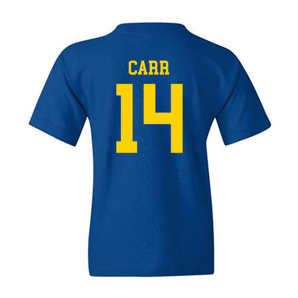 Delaware - NCAA Baseball : Harry Carr - Fashion Shersey Youth T-Shirt-1