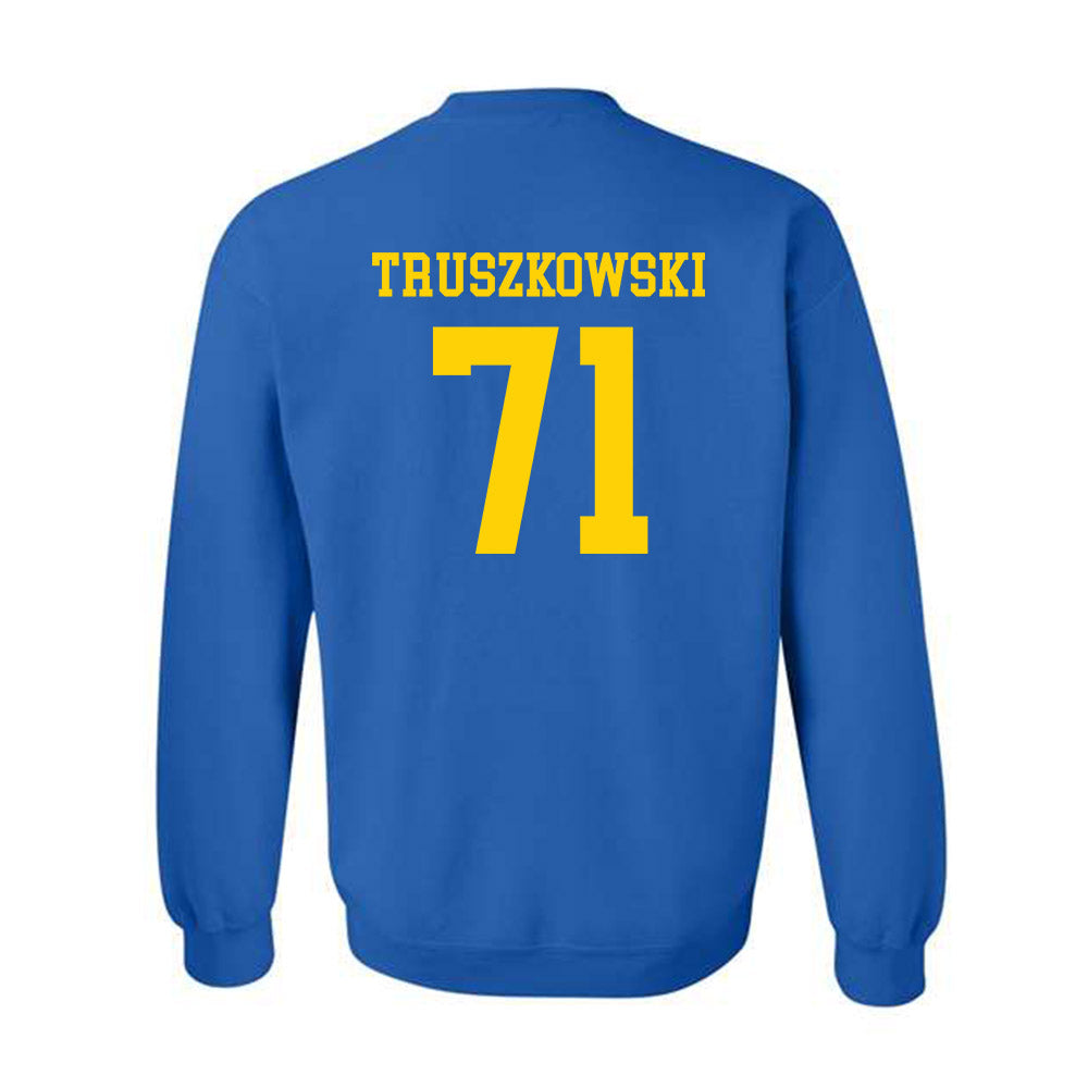Delaware - NCAA Football : Brandon Truszkowski - Fashion Shersey Crewneck Sweatshirt-1