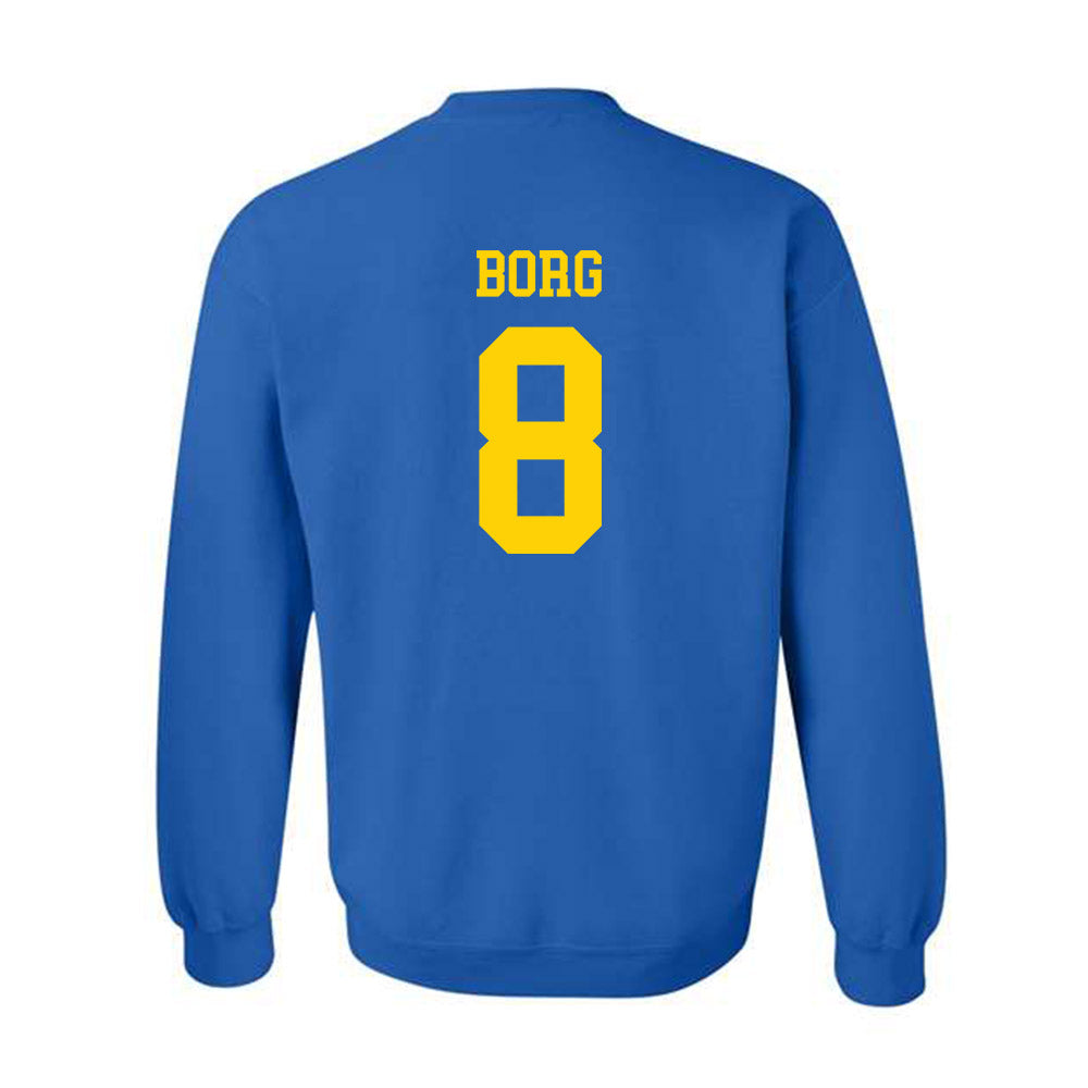 Delaware - NCAA Ice Hockey : Victoria Borg - Fashion Shersey Crewneck Sweatshirt-1