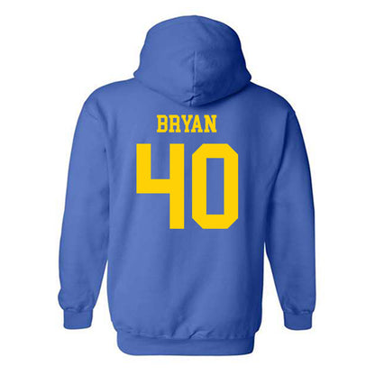Delaware - NCAA Baseball : Dylan Bryan - Fashion Shersey Hooded Sweatshirt