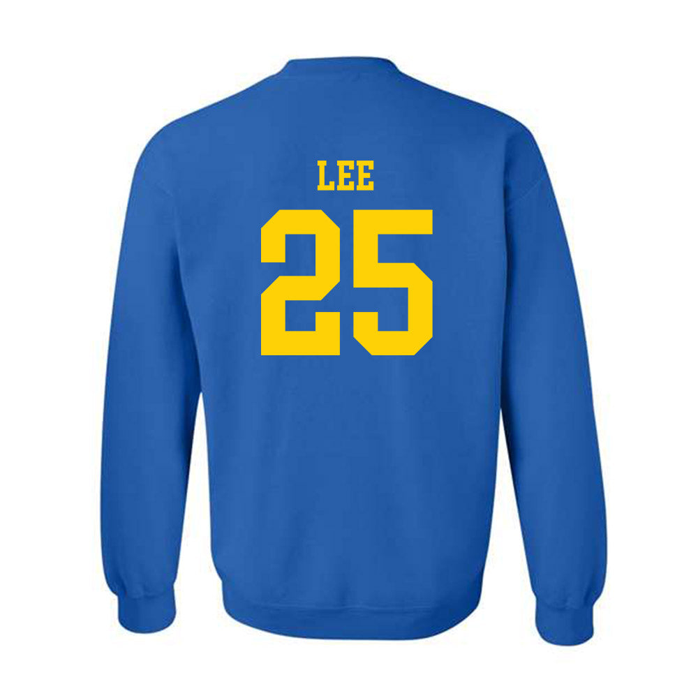 Delaware - NCAA Football : Azir lee - Fashion Shersey Crewneck Sweatshirt-1