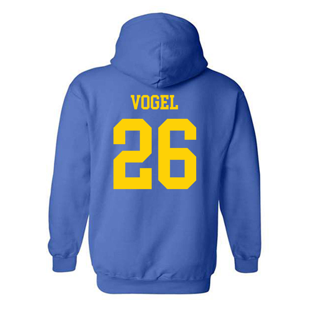 Delaware - NCAA Women's Soccer : Brooke Vogel - Fashion Shersey Hooded Sweatshirt-1