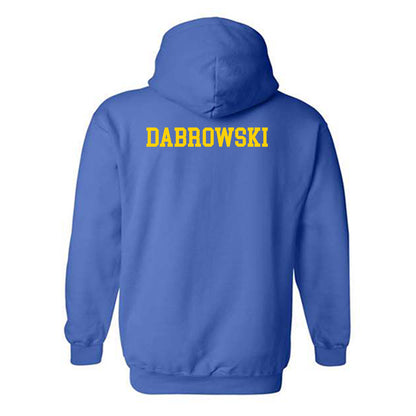 Delaware - NCAA Cheerleading : Sasha Dabrowski - Fashion Shersey Hooded Sweatshirt-1