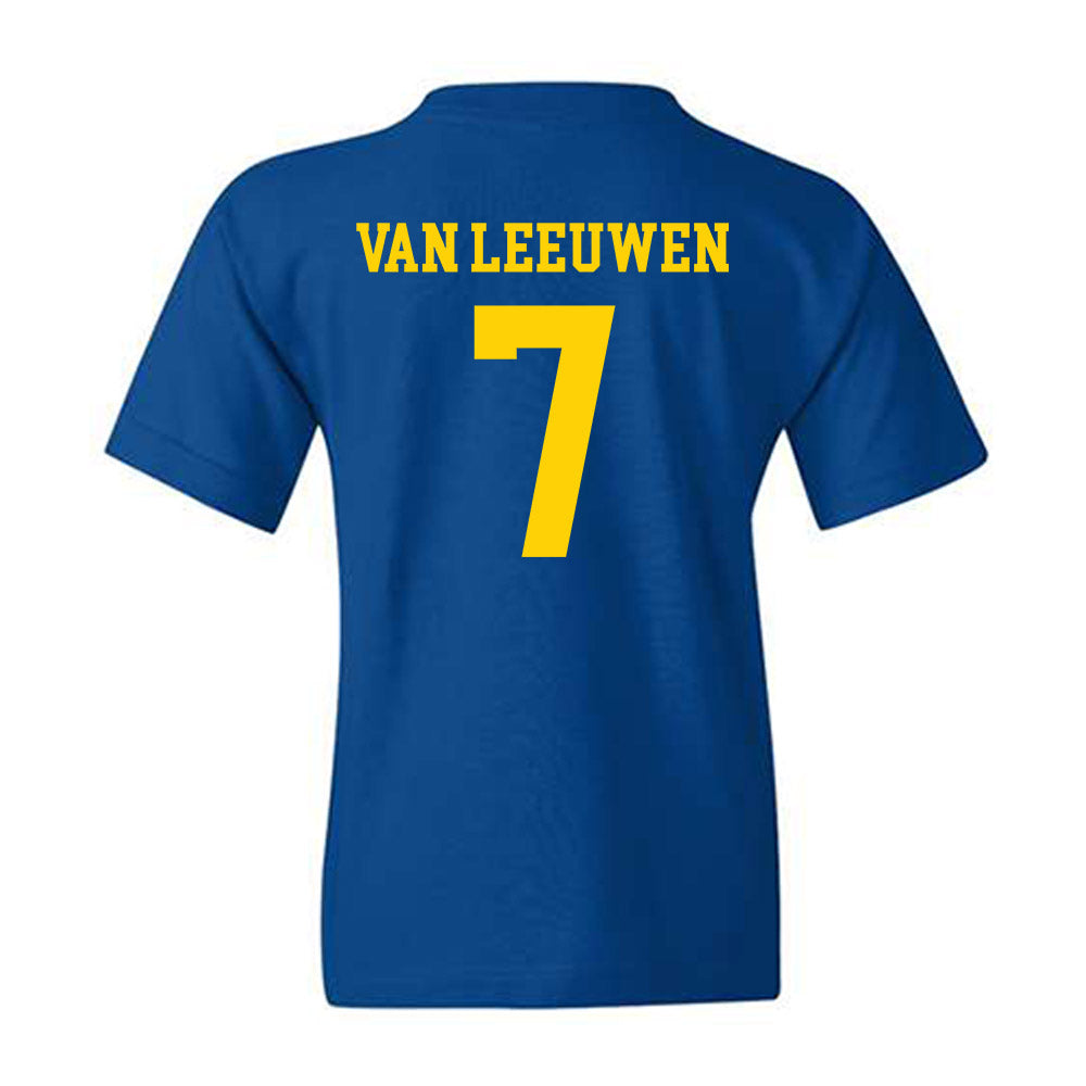Delaware - NCAA Women's Field Hockey : Linde Van Leeuwen - Fashion Shersey Youth T-Shirt-1