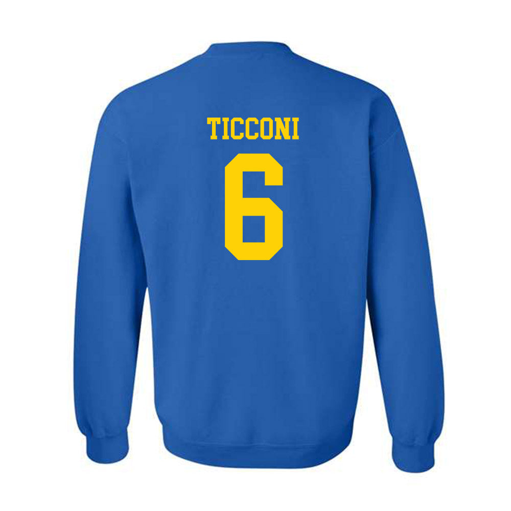 Delaware - NCAA Women's Soccer : Ava Ticconi - Fashion Shersey Crewneck Sweatshirt-2
