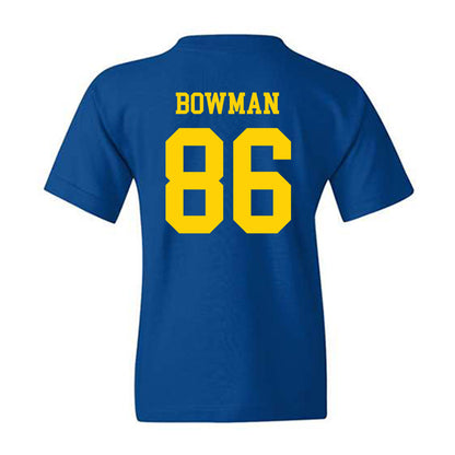 Delaware - NCAA Football : Jaxson Bowman - Fashion Shersey Youth T-Shirt-1