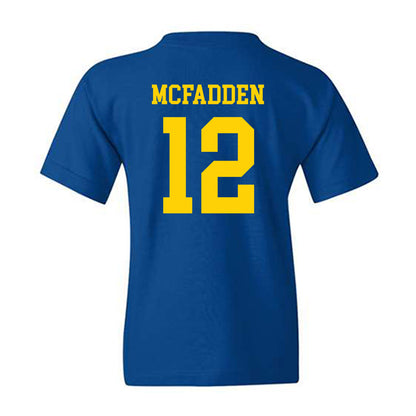 Delaware - NCAA Men's Basketball : Alex McFadden - Fashion Shersey Youth T-Shirt