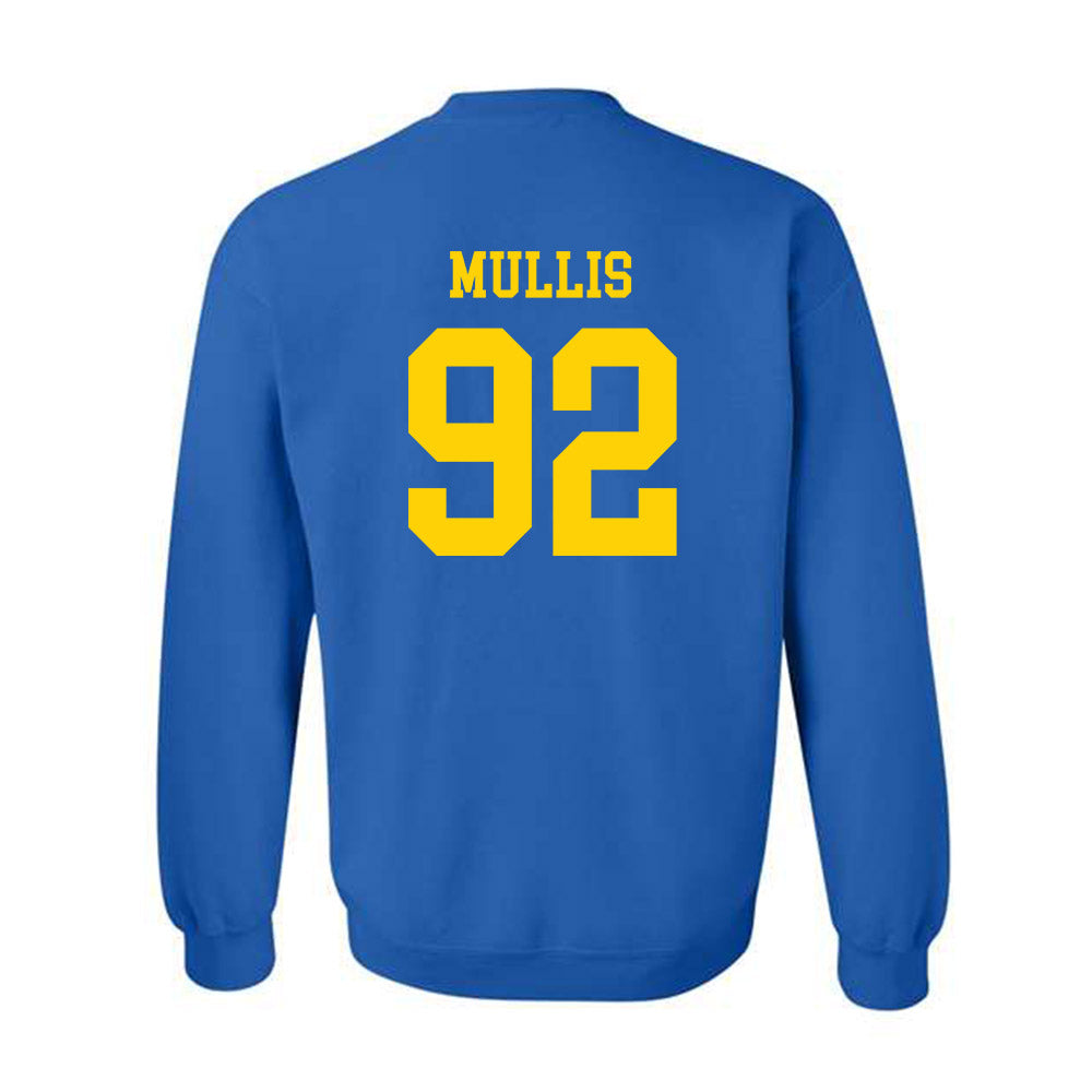 Delaware - NCAA Football : Kason Mullis - Fashion Shersey Crewneck Sweatshirt-1
