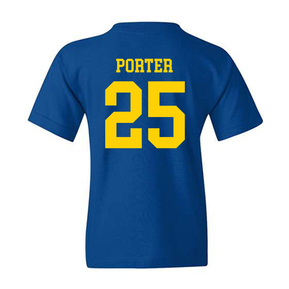Delaware - NCAA Football : Jared Porter - Fashion Shersey Youth T-Shirt-1