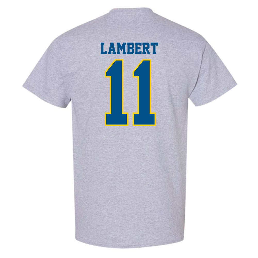 Delaware - NCAA Baseball : Luke Lambert - Sports Shersey T-Shirt-1