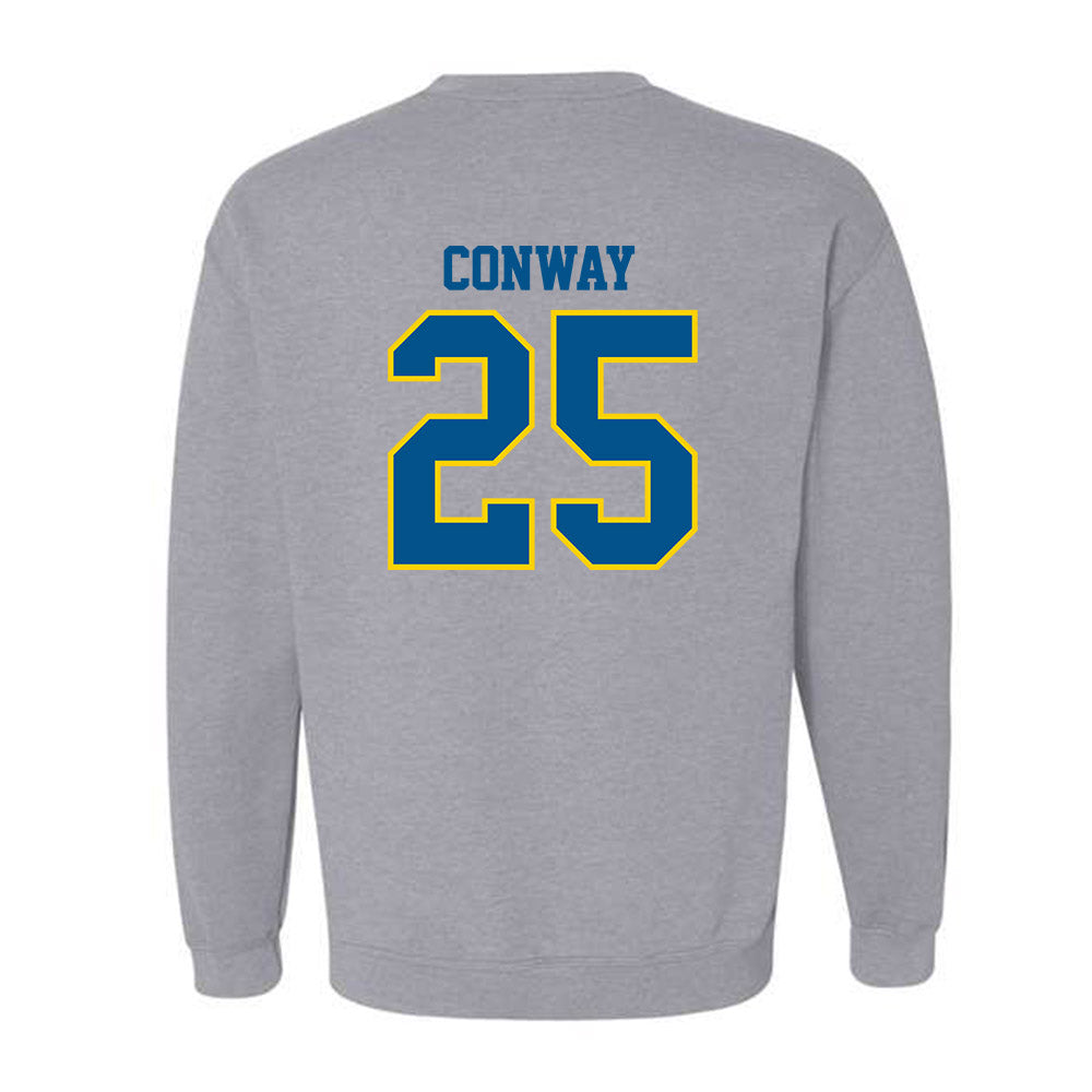 Delaware - NCAA Baseball : Elias Conway - Sports Shersey Crewneck Sweatshirt