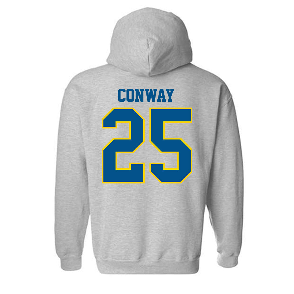 Delaware - NCAA Baseball : Elias Conway - Sports Shersey Hooded Sweatshirt