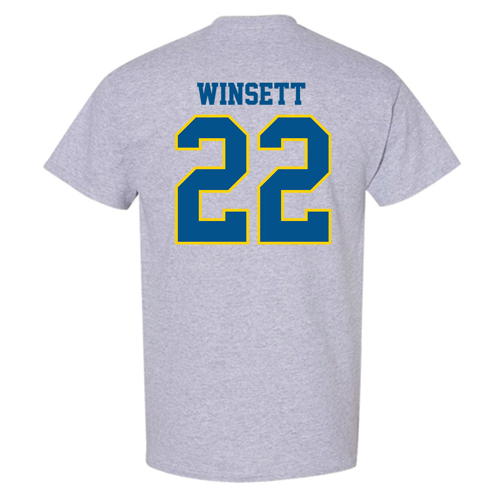 Delaware - NCAA Baseball : Sam Winsett - Sports Shersey T-Shirt-1