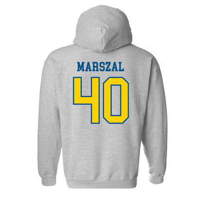 Delaware - NCAA Women's Lacrosse : Steph Marszal - Sports Shersey Hooded Sweatshirt-1